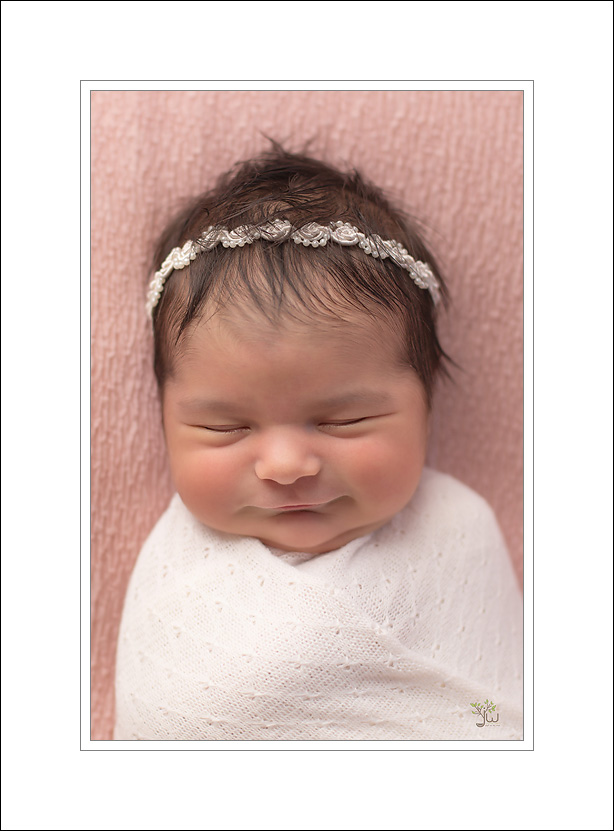 Tacoma Newborn Photographer_Jennifer Wilcox Photography_Smiling baby