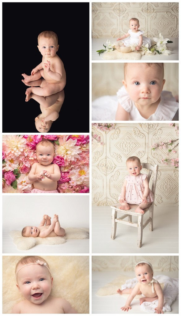 Gig Harbor Baby Photographer,  Gig Harbor baby pictures,  baby girl milestone portraits, baby pictures