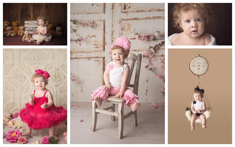 Best puyallup baby photographer_Jennifer Wilcox Photography_Baby girl milestone portrait session