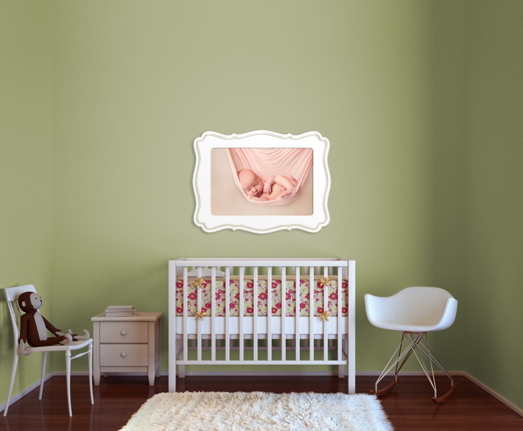 Newborn Photography in a nursery